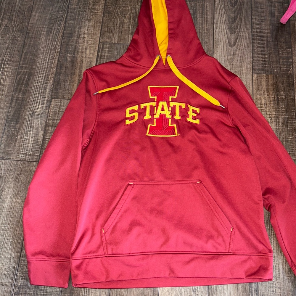 Red Iowa State Hoodie